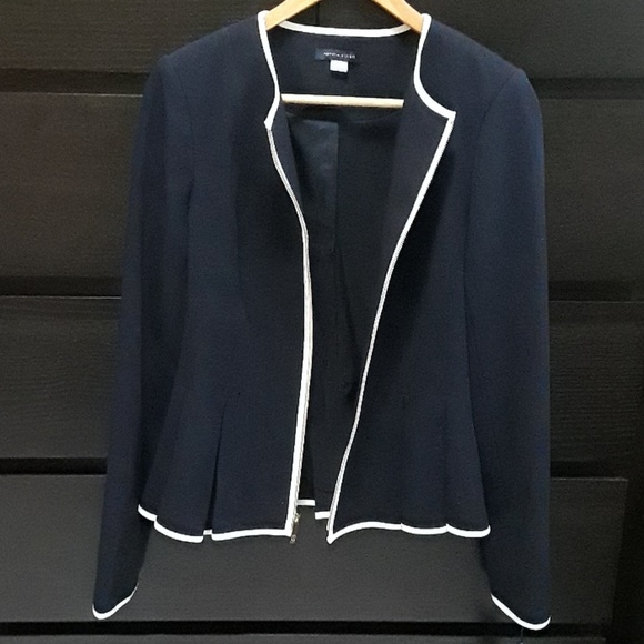 tommy hilfiger zip front jacket